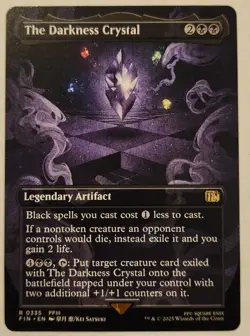 The Darkness Crystal FIN #335 Borderless Rare Regular NM+ - Image 1