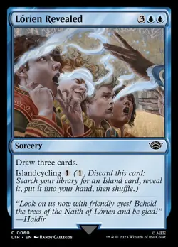 MTG Lorien Revealed ** The Lord of the Rings ** English (NM) - Image 1