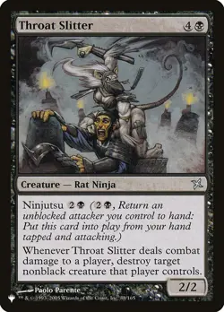MTG Throat Slitter ** The List ** English (NM) - Image 1