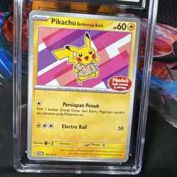 Pikachu 190/SV-P Batik Shirt - CGC Gem Mint 10 - S&V Promos - Pokemon TCG 2024 - Image 2