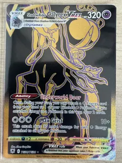 Shadow Rider Calyrex VMAX TG30/TG30 Astral Radiance Trainer Gallery Pokemon NM - Image 1