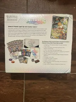 Prismatic Evolutions Pokemon Center Elite Trainer Box PC ETB Sealed - DESC DMG - Image 2