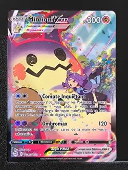 Carte pokemon Mimiqui VMax TG17/TG30 EB 09 Stars Etincelantes FRA - Image 2