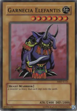 Yugioh Garnecia Elefantis MRD-E125 Super Rare MP - Image 1