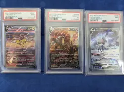 Pokemon TCG Sequention Psa (One 10 & Two 9's) Entei Suicune Raikou - Image 1