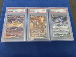 Pokemon TCG Sequention Psa (One 10 & Two 9's) Entei Suicune Raikou - Image 2
