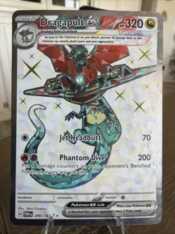 Dragapult EX 200/167 Ultra Rare Holo Pokemon TCG Twilight Masquerade - Image 1