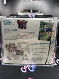 Pokemon TCG Scarlet & Violet 3.5 151 Elite Trainer Box 820650853159 - Image 3