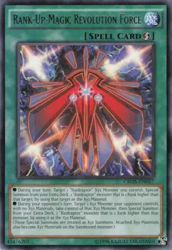 Yugioh Rank-Up-Magic Revolution Force CROS-EN057 Rare NM - Image 1