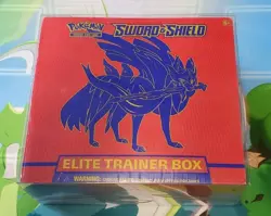 Pokemon TCG Sword & Shield Elite Trainer Box (ETB) New Factory Sealed - Image 1