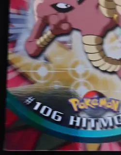 Pokemon Hitmonlee #106 Topps Holo 2000 LP - Image 3