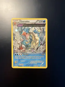 Gyarados FULL ART (Cosmos Holo Rare) 21/98 XY Ancient Origins Pokemon TCG - Image 1