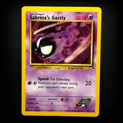 Pokemon TCG Sabrina's Gastly Gym Heroes #093/132 NM - Image 1