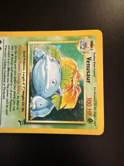 Venusaur Holo Rare Base Set 2 018/130 Pokemon - Image 3