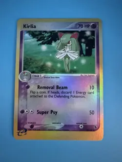 2003 Pokemon Kirlia 35/109 - EX Ruby & Sapphire - Reverse Holo - NM/LP - Image 1