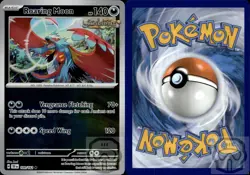 Roaring Moon 109/162 R Temporal Forces Pokemon Reverse Holo NM/M - Image 2