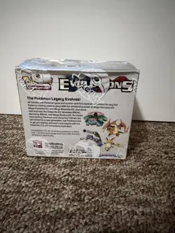 Pokemon XY Evolutions Booster Box NEW In Acrylic Case - Image 3