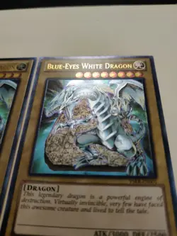 2x Blue-Eyes White Dragon YSKR-EN001 Ultimate Rare Unlimited VLP - Image 5
