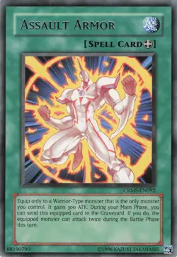 Yugioh Assault Armor CRMS-EN092 Rare NM - Image 1