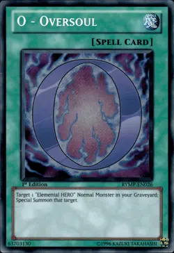 O - Oversoul - Secret Rare 1st Edition RYMP-EN026 - LP - YuGiOh - Image 1