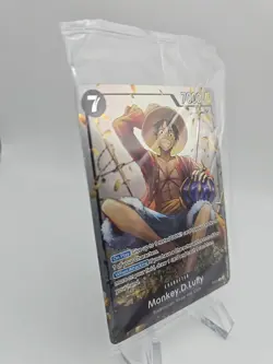 Monkey D. Luffy (Tin Pack Set Vol 2) P-075 One Piece Promotion Cards Foil SEALED - Image 3