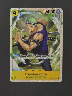 One Piece Roronoa Zoro OP15-113 Adventure on Kami’s Island Foil - Image 1