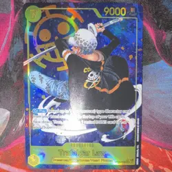 Bandai One Piece CCG Trafalgar Law OP10-119 Royal Blood Secret Rare Holo - Image 1