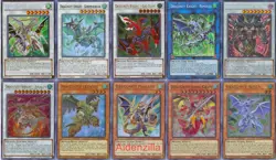Yugioh Dragunity Deck - Knight Romulus Gae Bulg Legatus Remus Glow Guisarme Gram - Image 1