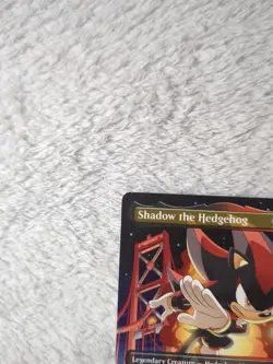 Shadow The Hedgehog MTG Secret Lair Non Foil M 2086 - Image 2