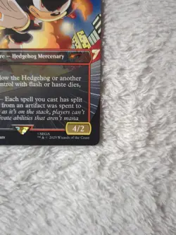 Shadow The Hedgehog MTG Secret Lair Non Foil M 2086 - Image 5