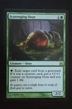 Magic The Gathering MTG SCAVENGING OOZE Commander LP Lightly Played - Image 1