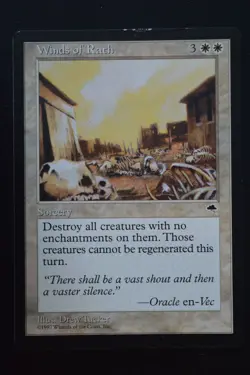Magic The Gathering MTG WINDS OF RATH Tempest MP Moderately Played - Image 1