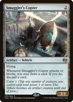 Magic The Gathering MTG SMUGGLER'S COPTER Kaladesh NM Near Mint - Image 1