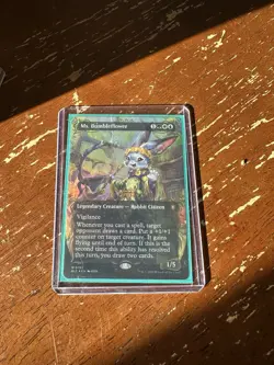 Rare! Raised Foil!!!Magic: The Gathering Lot Ms. Bumbleflower, Vaultborn Tyr… - Image 1