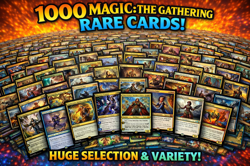 1000 RARE MAGIC THE GATHERING MTG BULK LOT INSTANT COLLECTION!! HUGE VARIETY - Image 1