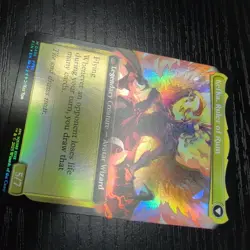MTG Final Fantasy - Kefka, Court Mage #0496 Extended Art - Foil - Mythic - Image 5