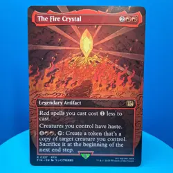 The Fire Crystal (Borderless) Final Fantasy Regular - Image 1