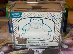 Pokemon TCG 151 Elite Trainer Box Pokemon Center - pinhole on seal - w/ Acrylic - Image 1