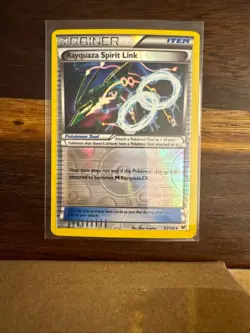 Rayquaza Spirit Link 87/108 Uncommon Roaring Skies Pokemon Reverse Holo NM - Image 1