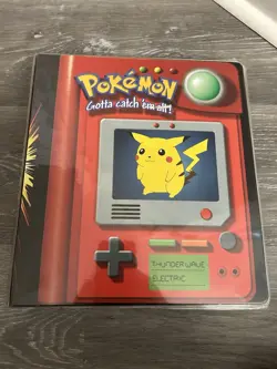 Vintage Pokemon Binder Collection 100s Of Base Set, Jungle, Fossil Pokemon Cards - Image 1