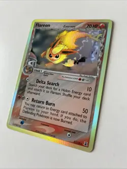 Flareon Holo Rare | Ex Delta Species | #5 | Chase | Vintage | Pokemon TCG | ENG - Image 2