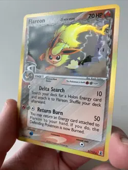 Flareon Holo Rare | Ex Delta Species | #5 | Chase | Vintage | Pokemon TCG | ENG - Image 4
