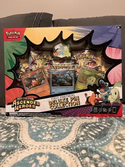 Pokemon Ascended Heroes First Partners Deluxe Pin Collection Box - Sealed - Image 1