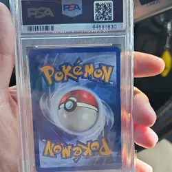 Pokemon Rocket's Poke Ball 89/109 EX Team Rocket Returns PSA 9 Uncommon Trainer - Image 4