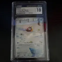 Pokemon Snorunt CGC 10 Paradox Rift 188/182 Illustration Rare Holo English 2023 - Image 1
