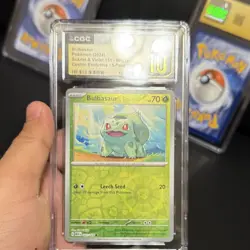 Pokemon Scarlet & Violet 151 CGC 10 Charmander pristine Bulbasaur Squirtle Lot - Image 3