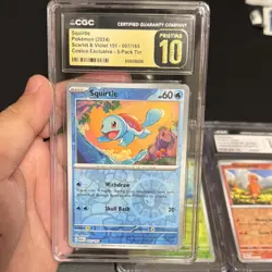 Pokemon Scarlet & Violet 151 CGC 10 Charmander pristine Bulbasaur Squirtle Lot - Image 4