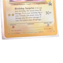 Pokemon ______'s Pikachu 24/53 Wotc Promo Holo 2025 Celebrations - Image 4