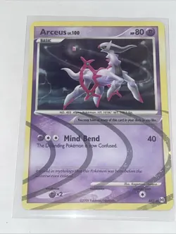 Arceus AR7 Platinum Arceus Holo 2009 Pokemon - Image 1