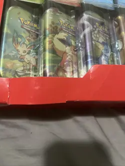 Pokemon Prismatic Evolutions Mini Tin 8-Pack Costco Exclusive Complete Set - New - Image 3
